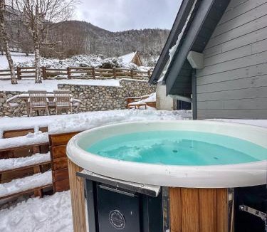 Boutx Ski Chalet | Le René-Sens, chalet 5p avec bain nordique, piscine et vue Pyrénées
