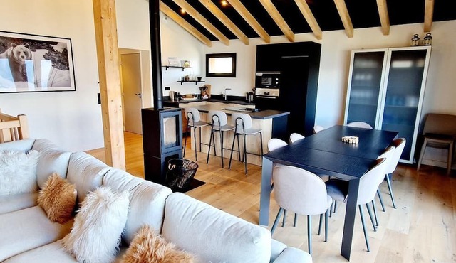 Chalet, Ground floor, terrace, fireplace or stove, tv, 151m², Montalbert