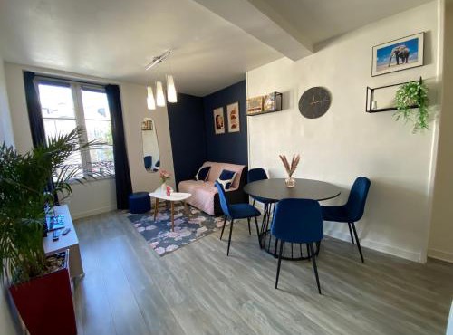 L'Indigo, charmant T2, 10 min centre historique, WiFi, Netflix, Amazon Prime